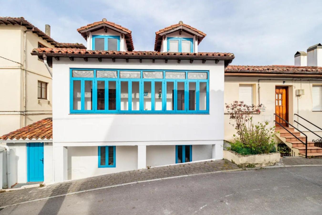 Casa Marinera Centrica En Comillas Luaran gambar
